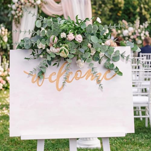 300 Pcs Eucalyptus Stems Faux Greenery Artificial Eucalyptus Leaves Eucalyptus Decor Greenery Stems Faux Greenery Branches for Wedding Centerpiece Flowers Bouquet Farmhouse Home Decor (Dark Green) - color: Dark Green