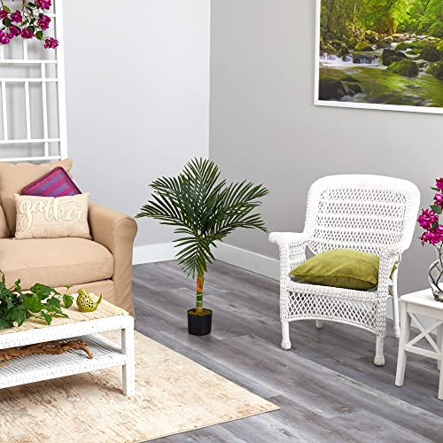 Nearly Natural 3ft. Golden Cane Artificial Palm Tree - color: Single Stalk, size: 3ft