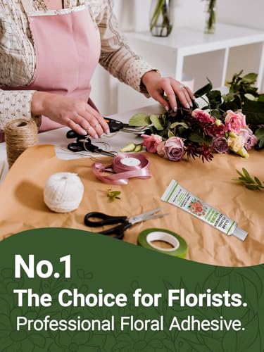 1 Pack 50g Floral Adhesive Floral Glue for Fresh Flowers Corsages Boutonnieres Wristlets Fast Drying Waterproof Liquid Adhesive