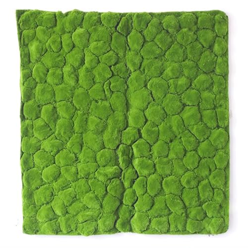 Simulation Artificial Moss Mat 1x1m(3.2x3.2ft) DIY Fake Grass Rug for Patio Home Backyard Balcony Art Wall Florist Decor - color: Green3