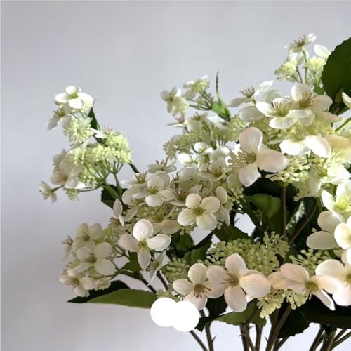 HUFFA Artificial Silk Flower Arrangement - Nordic Home Decoration for Elegant Interiors