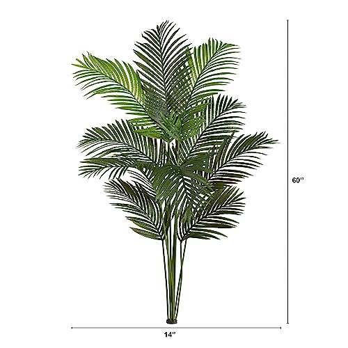 Nearly Natural 5ft. Artificial Paradise Palm Tree (No Pot)