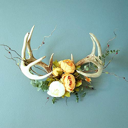 Tinsow 5 Pcs Real Touch Leaf Artificial Eucalyptus Stem Faux Eucalyptuses Wedding Bouquet Centerpiece Home Decor (Green) - color: Green