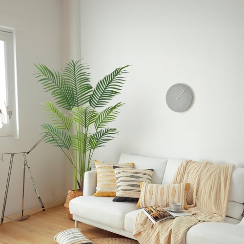 HAIHONG 4FT Artificial Palm Tree,Faux Areca Palm Plant with Real Touch Leaves and Adjustable Branches,Fake Tropical Palm Tree for Home Office Indoor Outdoor Modern Decoration - color: Areca Palm Plant, size: 2ft 6in