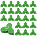 DIVINA VITAE 200 Pcs Artificial Green Leaves 3.74 inch Rose Flower Leaf Fake Green Leaves Faux Leaf for Christmas Party Decoration Bouquet Garland Wreath Wedding Decor Supplies DIY Craft