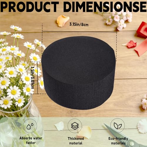 8 Piece Reusable Floral Foam Blocks, 3.15 x 1.5 Inch, Water Resistant, for Artificial Flower Arrangements, Outdoor Planters, Wedding Decor (8, 3.15 x 1.5) - size: 3.15 x 1.5