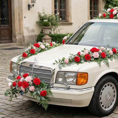 100Pcs Realistic Red Light Pink Artificial Rose Flower Heads, Foam Fake Roses for DIY Wedding Decorations Baby Shower Centerpieces Home Party Valentine's Day Mother's Day Decor - color: 100pcs Red Light Pink Mixed Colors