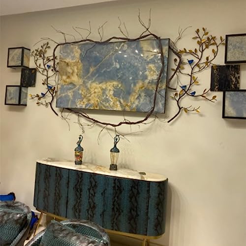 118"/300cm Small Wall Hanging Artificial Cherry Blossom Tree Branches Fake Cane Vines Reptile Plants Grapevine Garland Liana Twigs Wreath for Garden Outdoor Wedding X'Mas Ceiling Decoration - size: Small