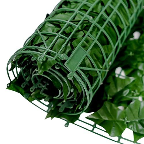 Artificial Ivy Privacy Fence Screen，PAISTAO Fake Grass Wall Panels，40"x 120" Faux Greenery Backdrop for Patio Decorations Outdoor, Balcony, Garden, Backyard Indoor Green Wall Decor - size: 1 Ivy Vines-40"x 120"