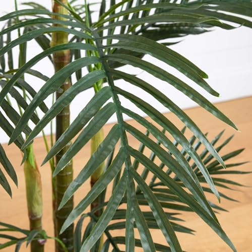 Nearly Natural 5ft. UV Resistant Artificial Areca Palm Tree (Indoor/Outdoor) - size: 5ft
