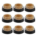 ZUDKSUY 9PCS 1.34inch/34mm Flower Frogs Arrangement Kenzan Flower Frog Floral Holders Ikebana Frog Pin Cushion Floral Frogs for Arrangements Vase Copper Pin Floral Arrangement Pin Holder Supplies - size: 9PCS-D34 Copper Pins