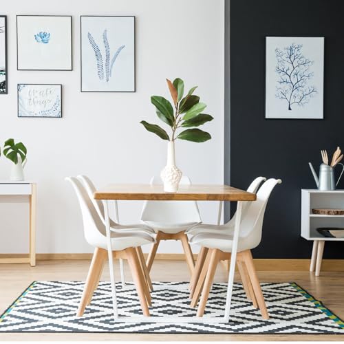 2pcs Magnolia Artificial Leaves Branches 22" Faux Magnolia Leaves with Stems Fake Artificial Greenery for Wedding Home Indoor Decor DIY Craft Flower Arrangement