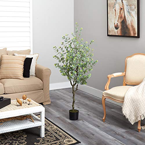 Nearly Natural 4.5ft. Eucalyptus Artificial Tree
