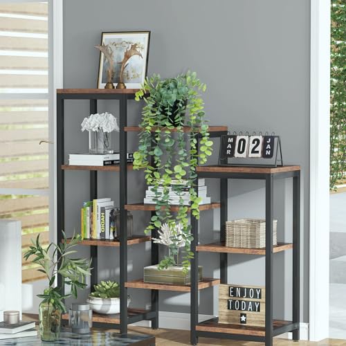LOYWREE 2 Pack Fake Hanging Plants Artificial Eucalyptus Small Potted Long Vine Plant for Indoor and Outdoor Shelves, Walls, Rooms, Homes, Offices, and Gardens Decor (Black Pot) - color: Eucalyptus, size: 2Pack