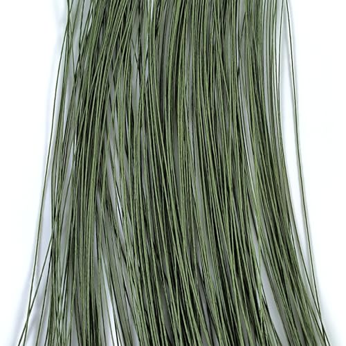 26 Gauge Floral Stem Wire, 13 Inch, Dark Green, 300 Pcs | Paper Wrapped Craft Wire, For Flower Arranging, DIY Crafts - size: 26 Gauge