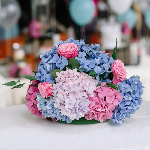 Max Shape Floral Foam Half Ball 7.48" for Floral Arrangements, Round Floral Foam Half Balls Green, Wet Flower Foam for Fresh Flowers - size: 7.48'