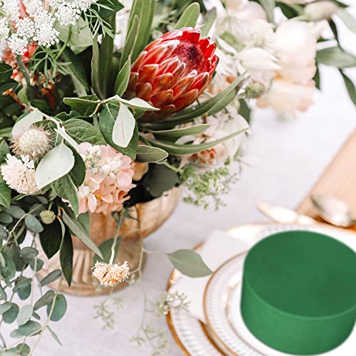 6 Packs Round Floral Foam Blocks，3'' Large Dry Floral Foam for Artificial Flowers,Flower Foam Blocks for Wedding Aisle Flowers Party Decoration - size: 3''