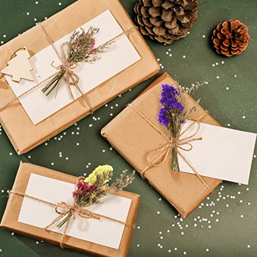 30 Pcs Mini Don't Forget Me Flower Bouquets Purple Natural Dried Flowers Bouquet Dry Flower&Leaves Lavender Dried Embossing Flower Bundles Plant Stem Bunch for DIY Craft,Photo Props,Wedding Decoration - color: 30pack