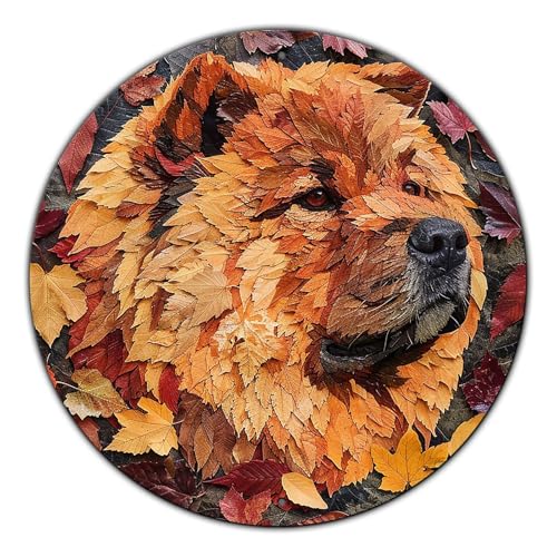 Vintage Chow Chow Dog Round Metal Sign Chow Chow Sign Wall Art Rustic Wreath Wall Decoration for Indoor Outdoor Home Porch Window Decor 8 Inch, Thanksgiving 4 - color: Thanksgiving 4, size: 8 inches