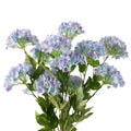 Hydrangea Artificial Flowers, Faux Hydrangea Flowers Bouquet Silk Flowers with Stems for Vase Home Floral Arrangements Wedding Bouquets Table Centerpiece Decorations