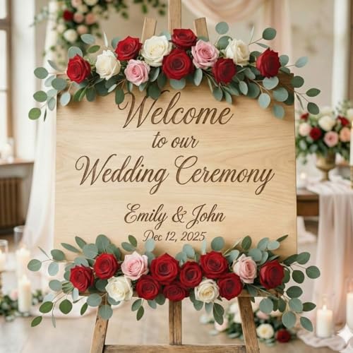 Lifewit Artificial Flowers, 50 Pcs Blush Foam Real Looking Roses with Stems, Fake Roses for DIY Wedding Bouquets, Centerpieces Arrangements, Valentine Decorations - color: Blush