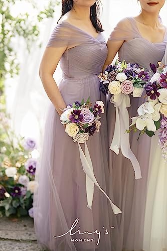 Ling's moment Artificial Flowers 50Pcs Cream Roses Decor w/Stems,3" Real Touch DIY Foam Floral for Wedding Bouquet/Centerpieces, Outdoors Party Backdrop, Room/Table, and Garden/Pot Decorations(2023) | Foam Material, With Stems, DIY Floral, Wedding/Party D