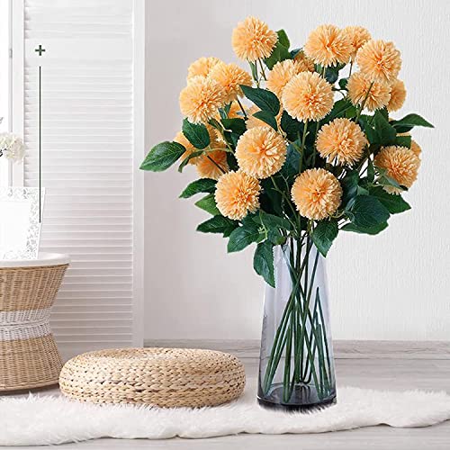 100 pcs Plastic Floral Stem 7.87 inch/20cm, Artificial Flower Rod Flower Stem Wire Making Accessories, DIY Crafts Bouquet Stem Flower Arrangements Decor Supplies (Green - 20 cm)