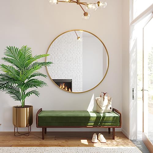 Artificial Palm Plant Tree, Potted Artificial Plant for Home Office Decoration, 38" Tall - size: 3ft 2in