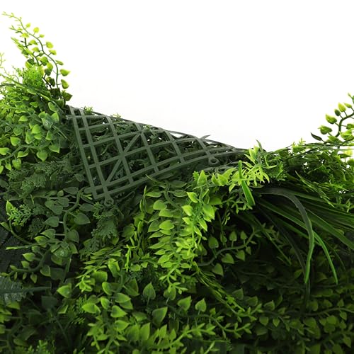 3rd Street Inn Artificial Greenery Wall Panels for Privacy - 4-Pack - color: Fern