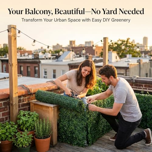 Artificial Ivy Privacy Fence Screen, 40X160 in(43 sqft) UV-Anti Faux Boxwood Roll Panels Greenery Backdrop Vine Leaf Fence Panels Ivy Fence Covering Privacy - size: Ivy 160X40 IN