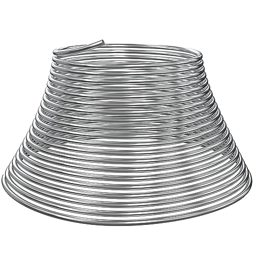 Pelopy Aluminum Wire 1/4 Inch Diameter Metal Wire 40 ft Armature Bendable Armature for Sculpting Dolls Floral Jewelry Making Weaving DIY Crafts, Silver - size: 1/4 Inch,40 ft