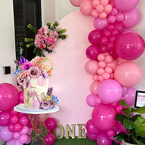 17 PCS Flower Cake Toppers Butterfly Cake Decorations Happy Birthday Cake Toppers with Artificial Purple and Pink Rose Eucalyptus for Birthday Wedding (Purple) - style: Purple