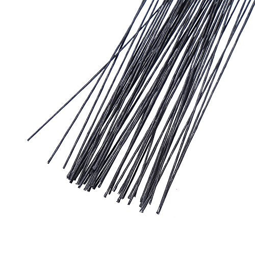 Decora 24 Gauge Black Floral Wire 16 inch,50/Package - color: black