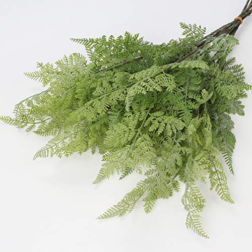 Briful 30" Artificial Boston Fern Plants Bushes Fake Shrubs Bush Greenery Plants Faux Fern Plant Large for Outdoors UV Resistant Garden Plants or Home Office Desk Indoor Decor 3pcs - color: Style #5