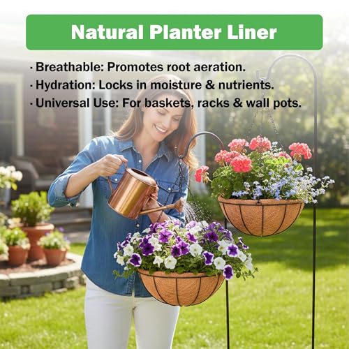 1 Rolls 32x80 Inch(80cm*200cm) Coco Liner Roll Natural Coconut Fiber mat Coconut Liners for Planter Flower Basket No-Slip Ice and Snow Carpet Mats Animal pet pad - size: 32x80Inch(80cm*200cm)