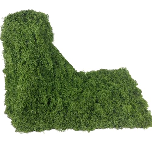 FAICOIA Moss Table Runner Fake Moss Rolls for Decoration 12" x 79" Artificial Moss for Plants Indoor Green Faux Grass for Planters Crafts DIY Table Centerpieces Fairy Garden Floral Wedding 30 x 200cm - color: Green, 12 x 79 Inch/30x200cm
