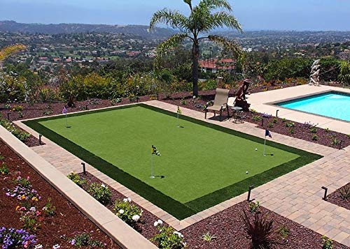 Pro Putting Green Golf Artificial Grass Turf - Indoor Outdoor Golf Training Mat, Synthetic Fake Grass for Baseball Football Gym Sports - size: 10FTX41FT