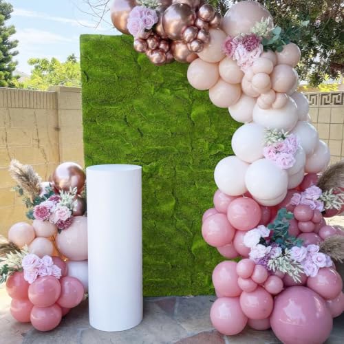 FAICOIA Fake Moss Rug Table Runner Roll for Fairy Gardens Grass Wedding Woodland Table Decor 39" x 39" Artificial Green Moss for Decorating Wall Indoor Plants Crafts 100 x 100cm - color: Green - 39" x 39"