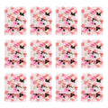 DNYSYSJ Flower Wall 12PCS 23.62" x 15.75" x 0.79" Lifelike Pink Hydrangea Artificial Pink Rose Flowers Panel Silk Fabric Wall Mat - color: Pink and White, size: 12 pieces