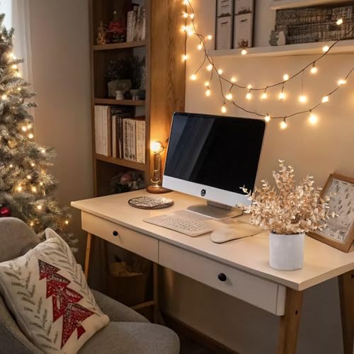 Coferset 2 Pack Gold Eucalyptus Small Fake Plants Potted Artificial Plants for Christmas Decorations Shelf Desk Home Farmhouse Room Coffee Table Bathroom Decor - color: Gold-small