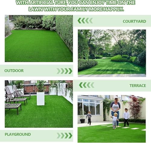 Artificial Grass for Dogs Pee Tray Fake Grass Mat for Professional Puppy Potty Trainer Replacement Dog Grass Pad for Indoor and Outdoor (78.7 x 39.4 Inch (Pack of 1)) - size: 78.7 x 39.4 Inch (Pack of 1)