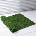 Artificial Moss Mat, 39" x 78" Large Fake Moss Sheet for Crafts & Planters, Realistic Green Moss Roll Capable of Creating Seamless Moss Walls, Table Runners, Fairy Gardens & Wedding Decor - size: 39" x 78"