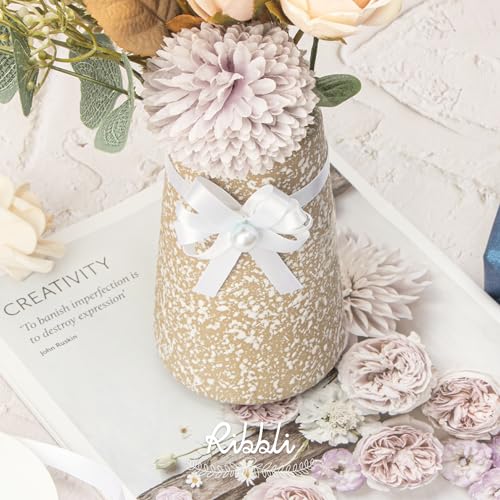 Ribbli Double Faced White Satin Ribbon,3/8” x Continuous 25 Yards,Fabric Ribbon use for Bows Bouquet,Gift Wrapping,Floral Arrangement - color: White, size: 3/8 inch