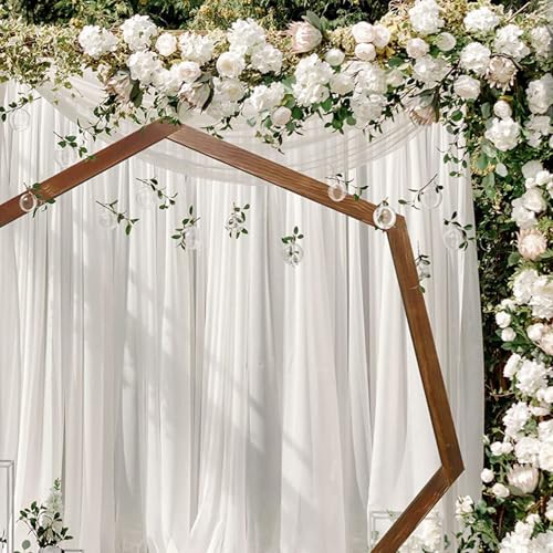 WEISPARK 100PCS Artificial Hydrangea Flowers, Fake Flowers Silk Hydrangea Full Flowers Heads with Stems for Wedding Home Party Shop Baby Shower Decor (Ivory) - color: Ivory