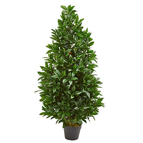 4' Bay Leaf Artificial Topiary Tree Uv Resistant (Indoor/Outdoor)