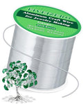 FIVEIZERO 20 Gauge Aluminum Craft Wire 328ft,Armature Wire for Sculpting, Bendable Metal Wire for Jewelry Making, Wire Wrapping, Floral Sculptures,Clay & Christmas Ornaments Crafting(Sliver) - size: 20 Gauge