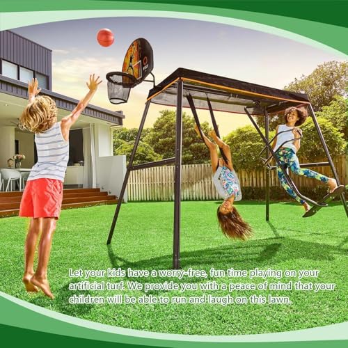 118.1 x 39.4 Inch (Pack of 1) Dog Grass Pad, Extra Large Artificial Grass Turf Mat, Fake Grass for Large Dog Potty Training Indoor Outdoor Balcony Patio Lawn Decoration - size: 118.1 x 39.4 Inch (Pack of 1)