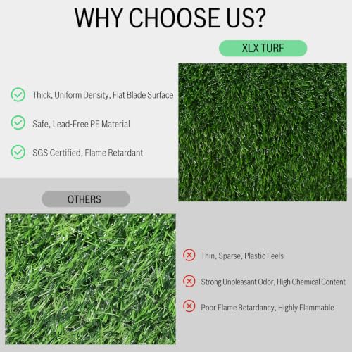 XLX TURF Artificial Grass Table Runner for Sport Golf Spring Summer Party Decorations - Green Fake Grass Crafts Table Centerpiece Birthday Safari Theme Baby Shower 90 Inches - size: 12 x 90 Inches / 1PC