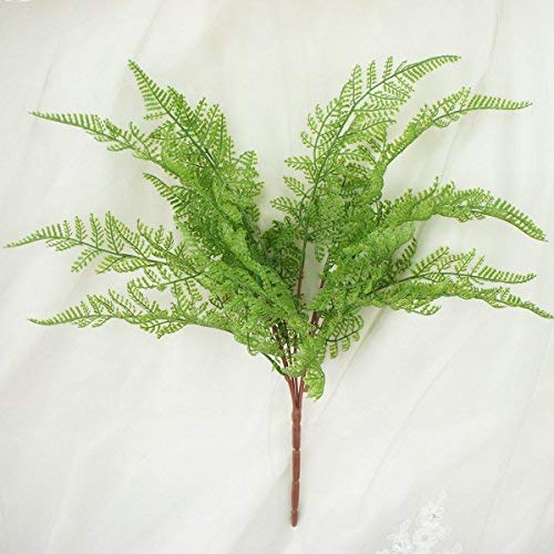18" Artificial Soft Plastic Fern - Package of 3 (Rabbit's Foot) - color: Rabbit's Foot