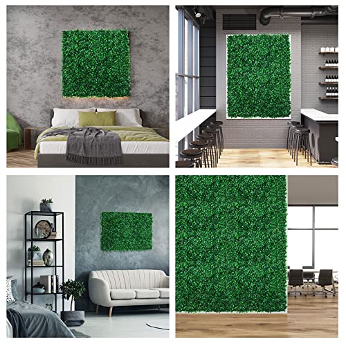 18 Pcs 24"x16" Artificial Grass Wall Panel, Neon Sign 16.5" x 12.2" with Dimmable Switch for Indoor Outdoor Patio Balcony Greenery Garden Privacy Fence Party Wedding Birthday Decor(Better Together) - style: Better Together